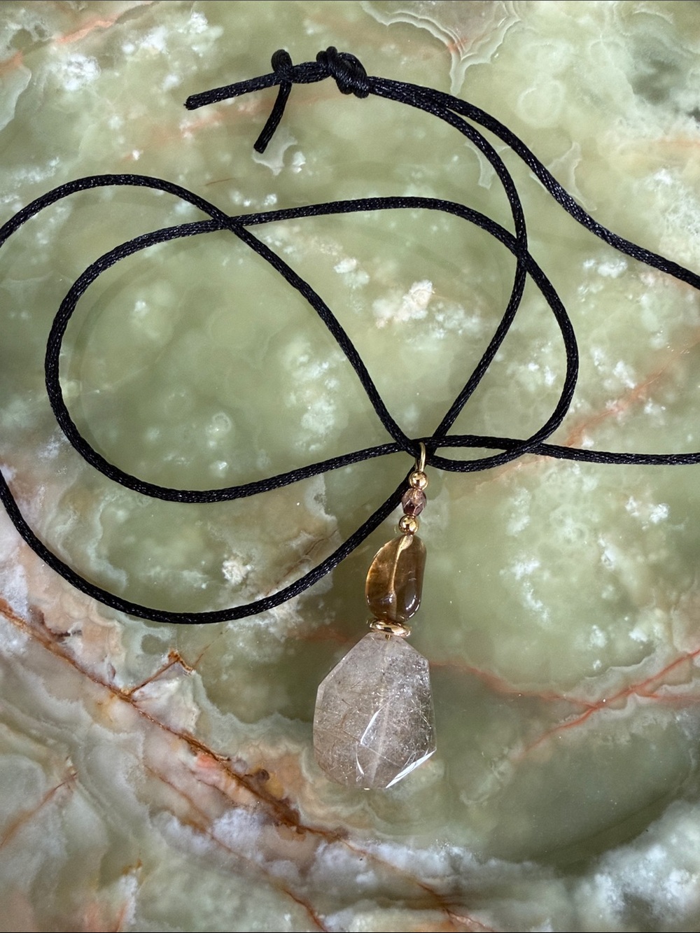 Crystal Pendant Necklace